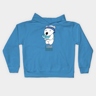 Sushi bear Kids Hoodie